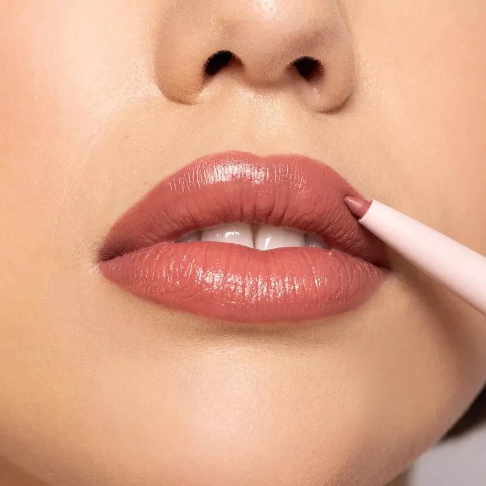 NWT Wander Beauty Women Lipsetter Dual Lipstick & Liner ,Roaming Rose-OS